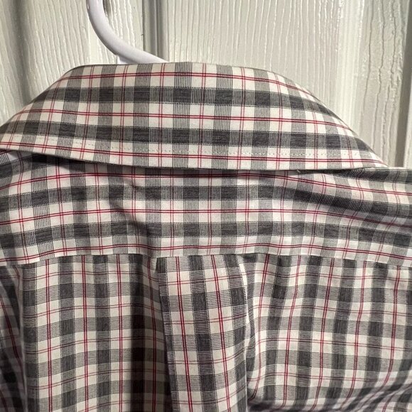 Brooks Brothers Men's All Cotton Button Down Plaid Shirt Size 16 1/2-34/35 - Picture 8 of 9